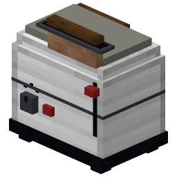 Countertop Toaster — a cafe Minecraft Model made with resourcepack.ai