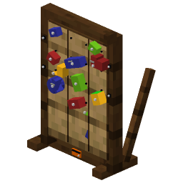 Climbing Wall Panel — a Minecraft Model made with resourcepack.ai