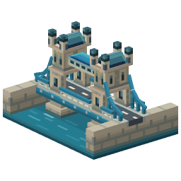 London Bridge — a Minecraft Model made with resourcepack.ai