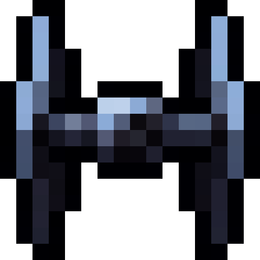 TIE Fighter — a Minecraft Item (2D) made with resourcepack.ai