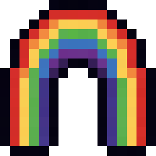 Rainbow Arc — a Minecraft Item (2D) made with resourcepack.ai