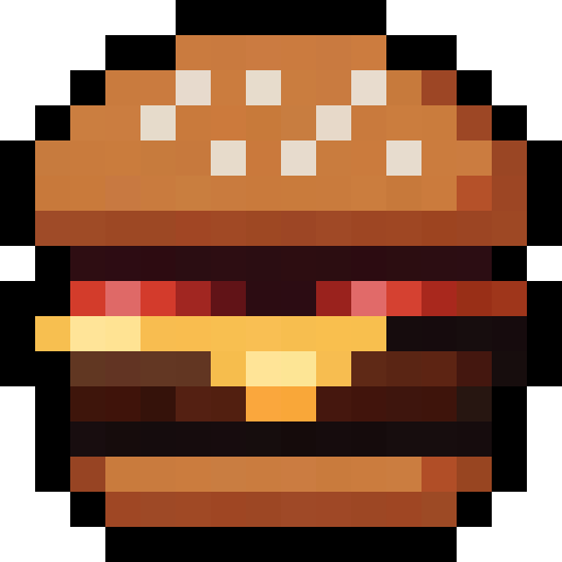 Cheeseburger — a Minecraft Item (2D) made with resourcepack.ai