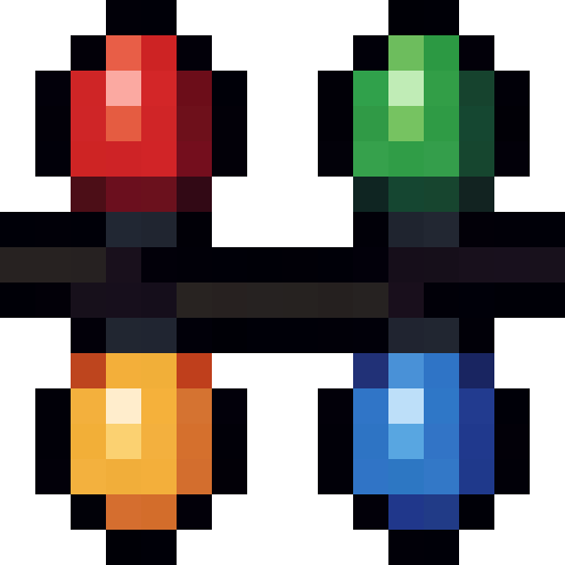Christmas Light String — a Minecraft Item (2D) made with resourcepack.ai