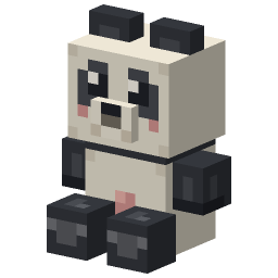 Panda Plushie — a Minecraft Model made with resourcepack.ai