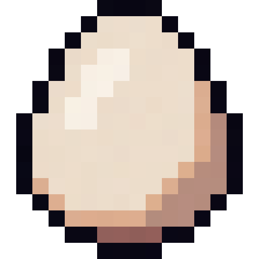 Speckled Egg — a Minecraft Item (2D) made with resourcepack.ai