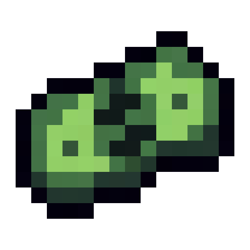 Dollar Bill — a Minecraft Item (2D) made with resourcepack.ai