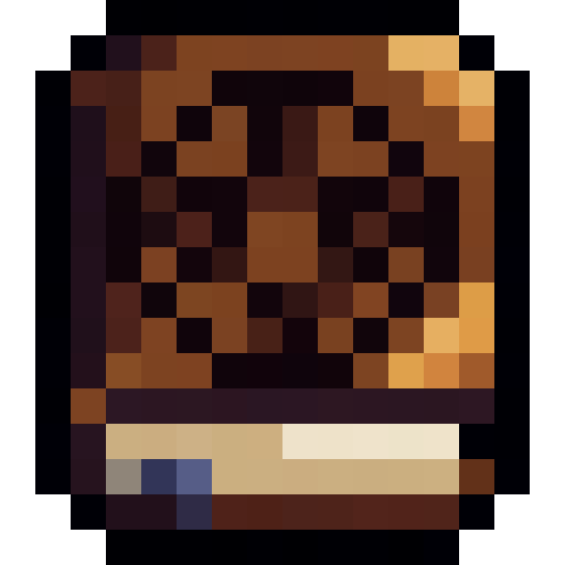 Pentagram Spell Book — a Minecraft Item (2D) made with resourcepack.ai