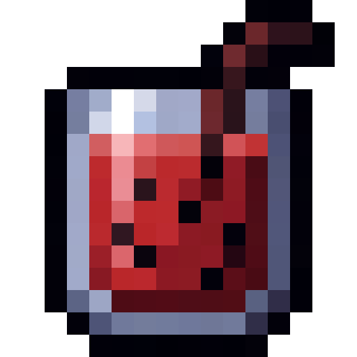 Watermelon Juice — a Minecraft Item (2D) made with resourcepack.ai